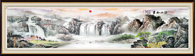 客厅山水画