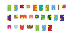 现代 品牌 潮流 英文字母