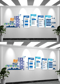 创新引领发展细节成就未来文化墙