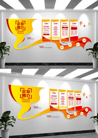 企业简介宣传文化墙