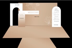 新中式中古婚礼大气简约背景