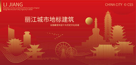 丽江城市地标建筑