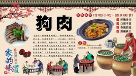 狗肉背景墙