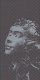 人工智能 点阵雕刻图 圆孔