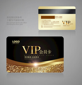 黑色会员卡
