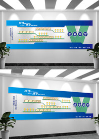 企业荣誉墙奖项墙员工风采照片墙