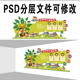 幼儿园校园文化墙