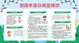 预防手足口病宣传栏