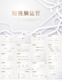 新媒体短视频营销策划方案PPT