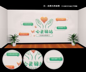心理咨询文化墙