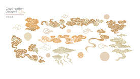 祥云纹样图案设计