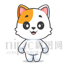 可爱卡通小猫咪