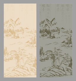 诗意图古画剪影