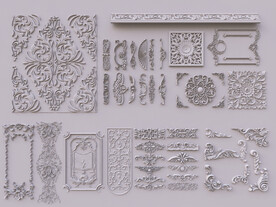 石膏线条构建组合