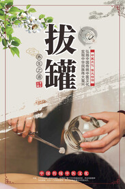 拔罐海报