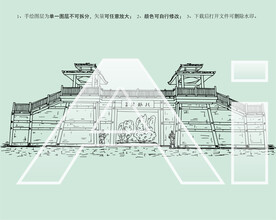 德阳罗江白马关八卦谷