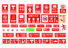 消防安全 标识图片