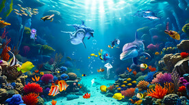 海底世界海底生物