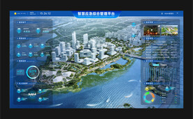 智慧应急可视化大屏