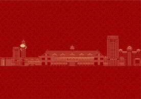 浅色圆圈纹理背景