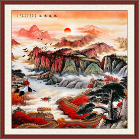 国画山水