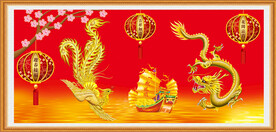 龙凤图