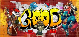 欧美风街头涂鸦餐饮酒吧背景墙