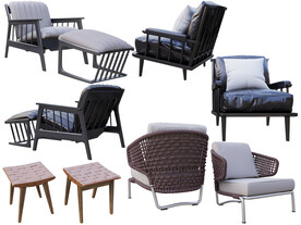 休闲沙发椅组合