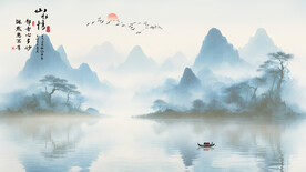 意境水墨风背景
