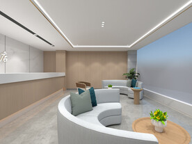 酒店大厅室内设计案例效果图