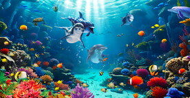 海底世界海洋生物