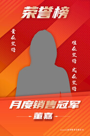 销冠海报