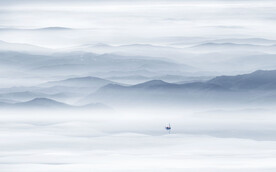 意境山水画背景墙