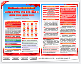 国家安全教育日宣传单