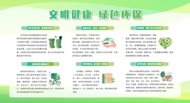 环保展板宣传栏