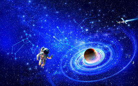 宇宙太空银河系