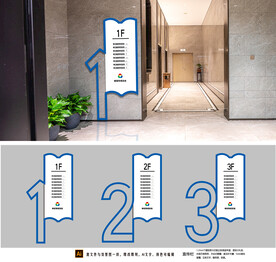 企业导视系统楼层导视