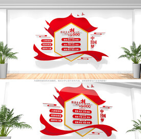 社会主义核心价值观文化墙