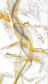 大理石纹飘带玄关装饰画