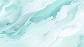 绿色渐变水墨画背景