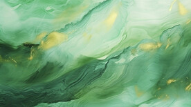 绿色渐变金线大理石背景