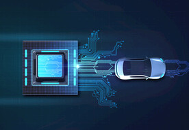 芯片半导体CPU处理器科技海报