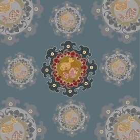 中国传统纹样鱼