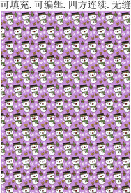 卡通雪人 圣诞图案