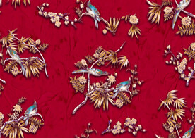 中国风鸟语花香