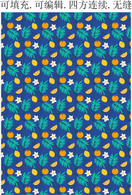植物花卉图案 