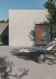 现代别墅外墙 休闲花园