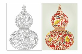 葫芦雕刻路径图