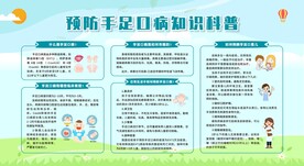 预防手足口病宣传栏展板