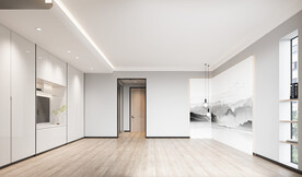 新中式卧室场景